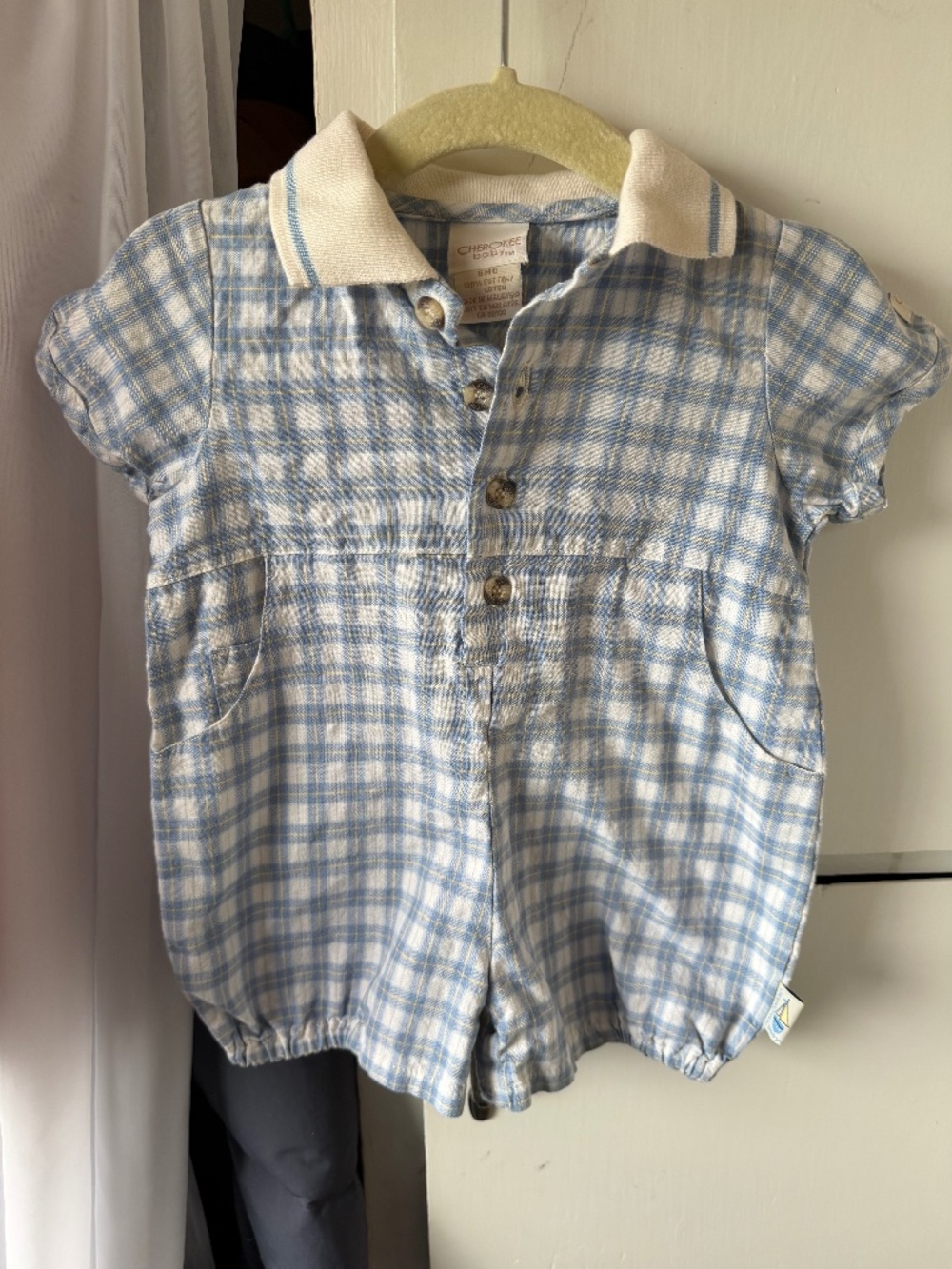 Vintage Y2K Cherokee Baby Boy Romper 6 Months